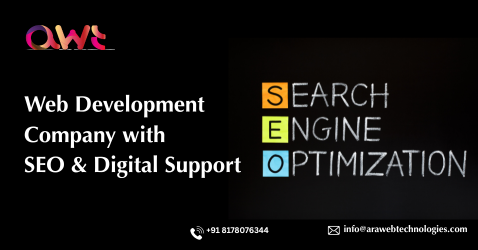 Web development company in Faridabad offering SEO and digital marketing support for business growth